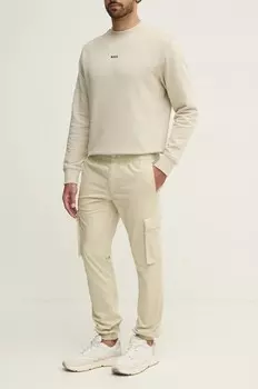 Брюки Calvin Klein Jeans, бежевый