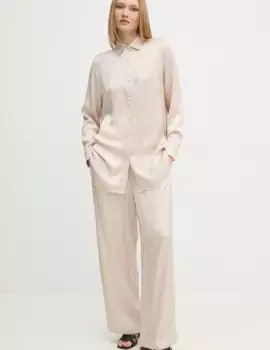 Брюки Calvin Klein Jeans, бежевый