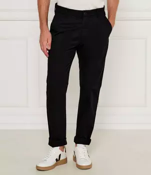 Брюки CALVIN KLEIN JEANS chino Tapered fit, черный