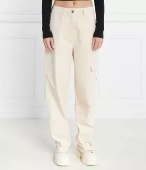 Брюки Calvin Klein Jeans Regular Fit, бежевый