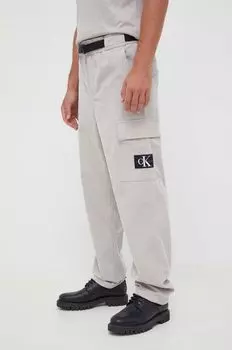 Брюки Calvin Klein Jeans, серый