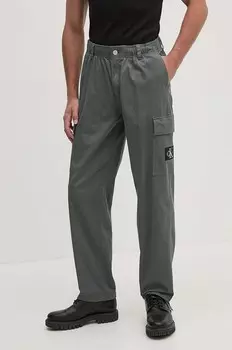 Брюки Calvin Klein Jeans, серый