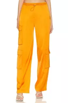 Брюки Camila Coelho Barton Cargo, цвет Apricot Orange