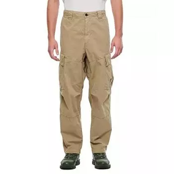 Брюки cargo pants in microreps Cp Company, зеленый
