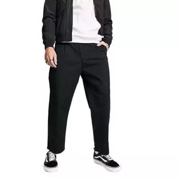 Брюки Carhartt WIP Alder Relaxed Chino, черный