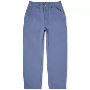 Брюки Carhartt Wip Canvas Simple, голубой