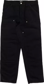 Брюки Carhartt WIP Double Knee Pants 'Black', черный