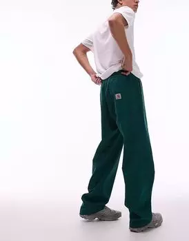 Брюки Carhartt WIP Floyde зеленого цвета