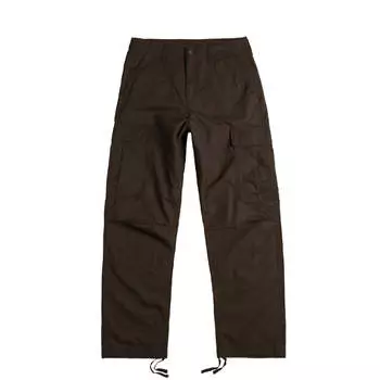 Брюки Carhartt Wip Regular Cargo Pant Carhartt WIP, цвет tobacco rinsed