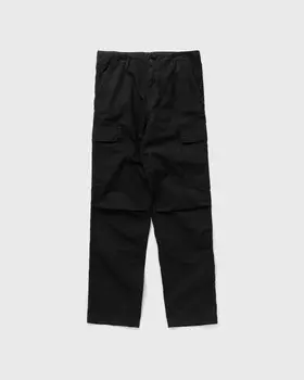 Брюки Carhartt Wip Regular Cargo Pant, цвет black rinsed