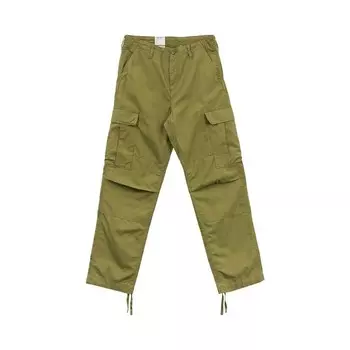 Брюки Carhartt WIP Regular Cargo Pants Capulet Rinsed, зеленый