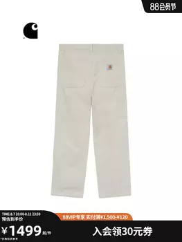 Брюки Carhartt WIP с логотипом, черный