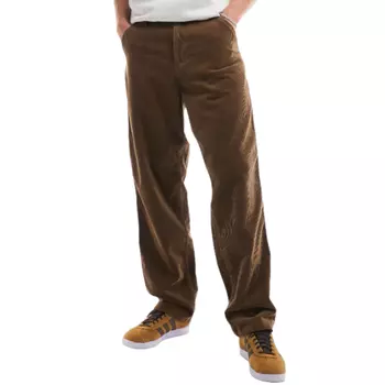 Брюки Carhartt WIP Single Knee Corduroy Relaxed Straight, коричневый