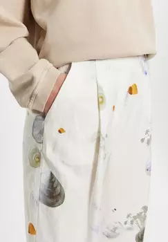 Брюки CARROT Bimba Y Lola, слоновая кость