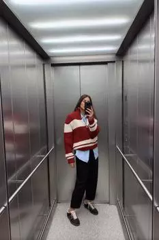 Брюки carrot fit со складками до щилоток ZARA, черный