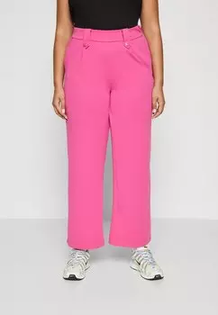 Брюки CARSANIA BUTTON ONLY Carmakoma, цвет raspberry rose