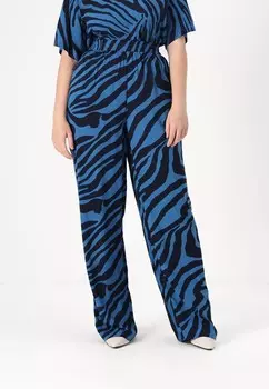 Брюки CARZALIKA LIFE WIDE PANTS ONLY Carmakoma, синий