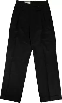 Брюки Casablanca Ticket Pocket Pleat Pants 'Black', черный