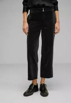 Брюки Casual Fit Street One, черный