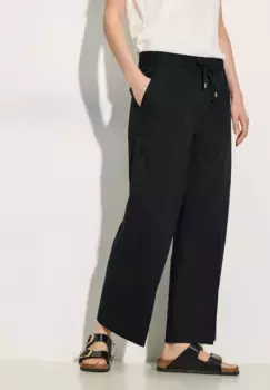 Брюки Cecil 7/8, в повседневном образе, черный