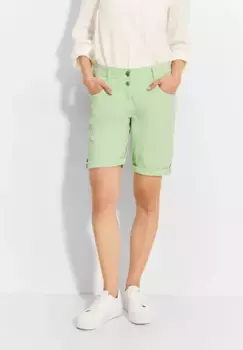 Брюки Cecil Bootcut с функцией отворота, цвет Matcha Lime