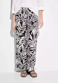 Брюки Cecil Marlene, свободный крой, черный