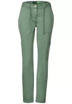 Брюки CECIL Regular Pants, цвет Emerald