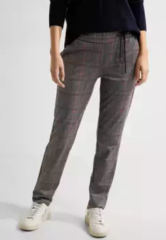 Брюки Cecil, средняя талия, коричневый