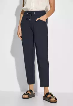 Брюки Cecil, средняя талия, синий