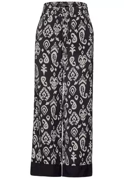 Брюки CECIL Wide leg Pants, черный