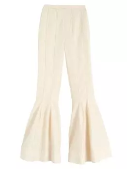 Брюки Celery Cloque Kick-Flare Rosie Assoulin