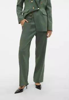 Брюки CELINA Vero Moda, зеленый