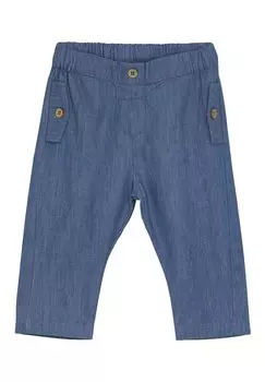 Брюки CHAMBRAY EN FANT, цвет blue denim