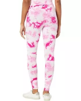 Брюки Champion Authentic 7/8 Tights - Space Dye, цвет Crush Dye Inari