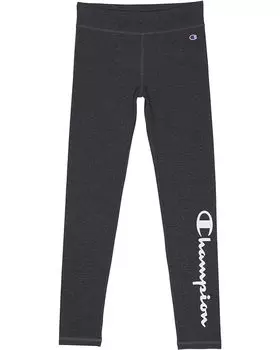 Брюки Champion Signature Script Leggings, цвет Granite Heather
