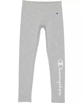 Брюки Champion Signature Script Leggings, цвет Oxford Heather