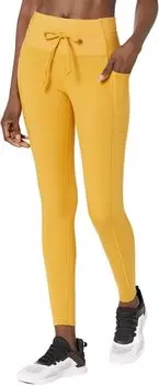 Брюки Champion Soft Touch Drawcord Tights, цвет Sun Dial Yellow