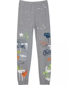 Брюки Chaser RPET Bliss Knit Slouchy Joggers No Side Seams, цвет Heather Grey 2