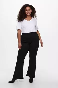 Брюки черные Only Carmakoma, черный