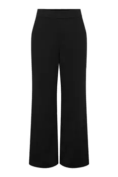 Брюки черные PIECES, черный