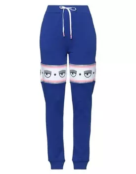 Брюки Chiara Ferragni, ярко-синий