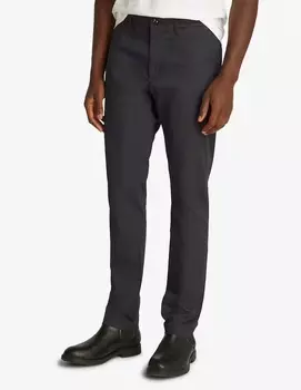 Брюки Chino bleecker с принтом Tommy Hilfiger, черный
