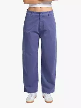 Брюки-чино с отстроченным верхним карманом lio REIKO, темно-синий