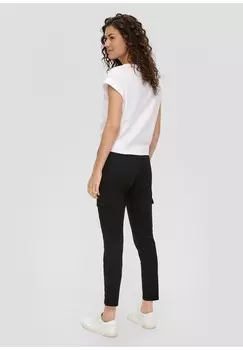 Брюки CHINOHOSE MIT CARGOTASCHEN s.Oliver, черный
