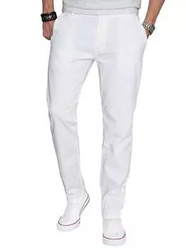 Брюки чинос Alessandro Salvarini, белый