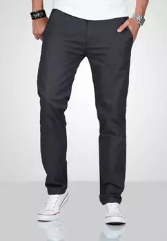 Брюки чинос Alessandro Salvarini Hose AS 370, антрацит
