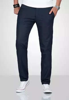 Брюки чинос Alessandro Salvarini Hose AS 370, темно синий