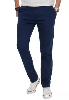 Брюки чинос Alessandro Salvarini Hose ASDaiily, темно синий