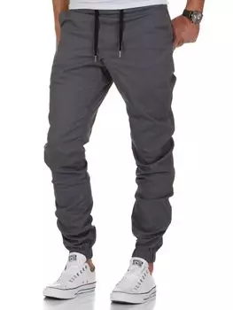 Брюки чинос Amaci&Sons Basic Jogger NEW JERSEY, темно серый