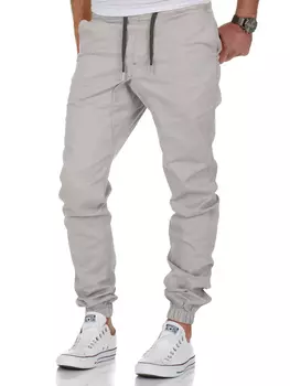 Брюки чинос Amaci&Sons Basic Jogger NEW JERSEY, светло серый
